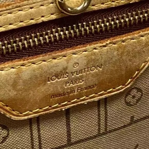 100% Authentic LOUIS VUITTON Neverfull MM Monogram Tote Bag - Picture 13 of 14